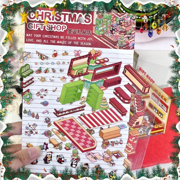 Christmas Party Scenery Stickers - 图片 3