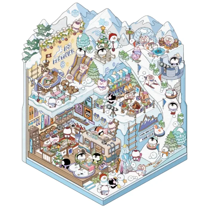 Ice and Snow World Landscape Cabin - 图片 5