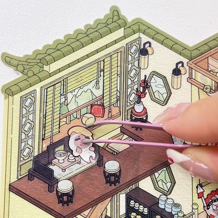 Chinese style series 3D landscaping hut - 图片 3