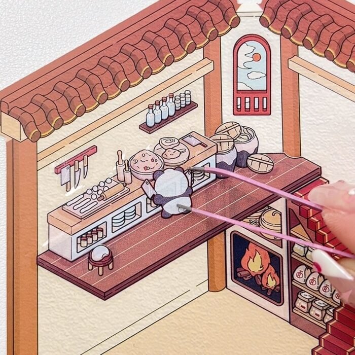 Chinese style series 3D landscaping hut - 图片 5