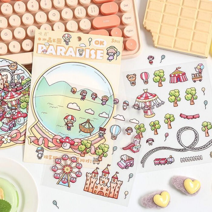 Qikawa Creation Landscape Stickers - 图片 4