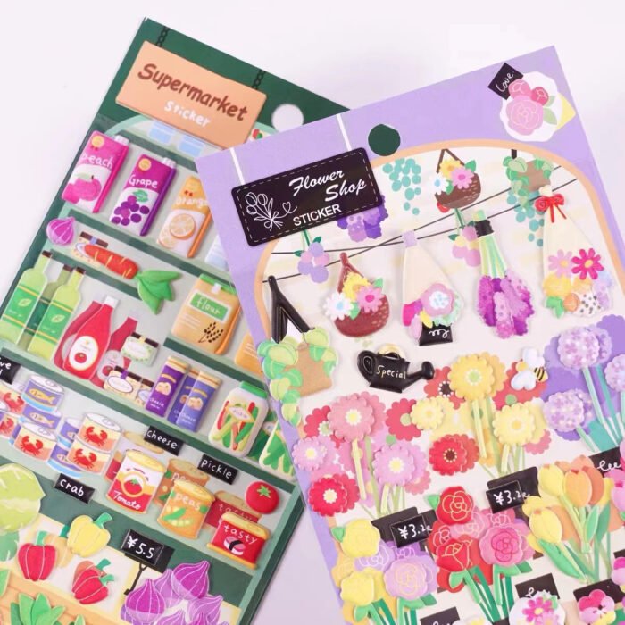 Qikawa DIY 3D Puffy Stickers - 图片 2