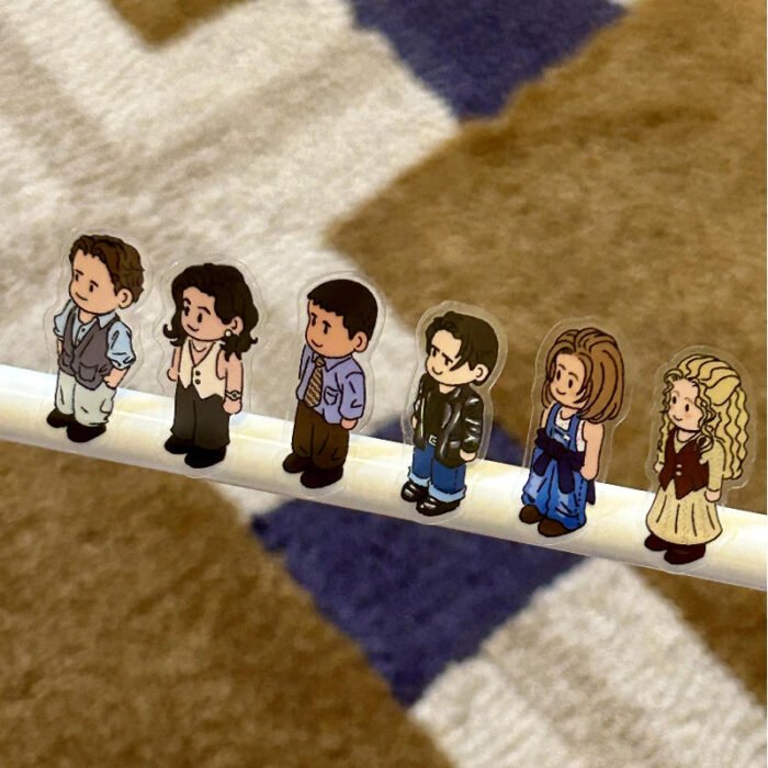 Friends Sticker Scene DIY Chandler's Living Room Monica’s Kitchen - 图片 9