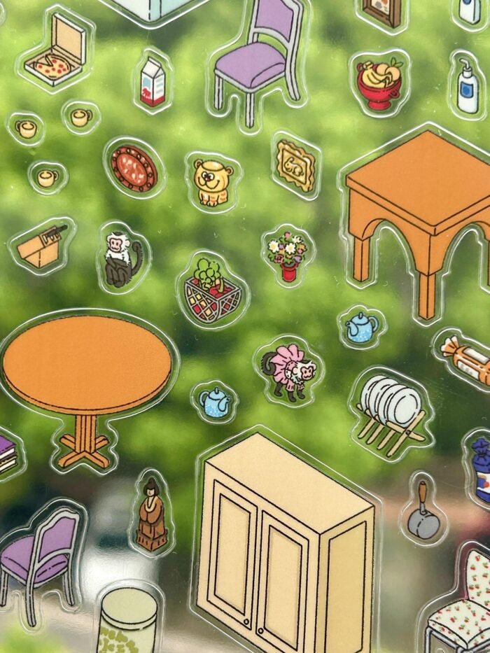 Friends Sticker Scene DIY Chandler's Living Room Monica’s Kitchen - 图片 8