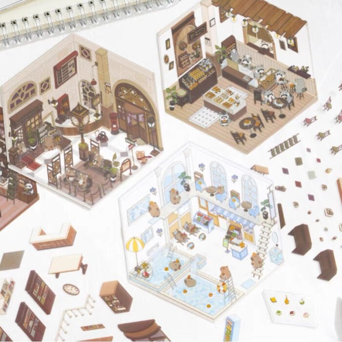 DIY Leisure Children's 3D Landscape Stickers - 图片 2