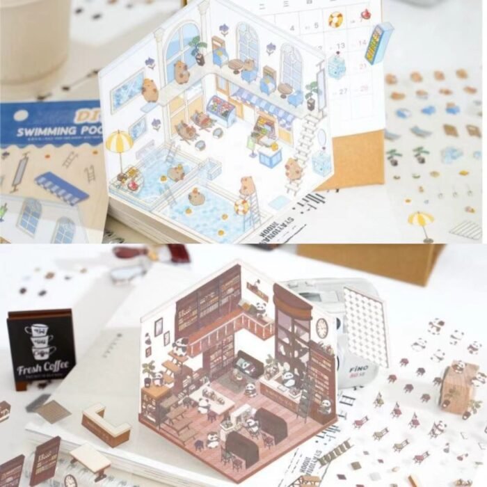 DIY Leisure Children's 3D Landscape Stickers - 图片 3