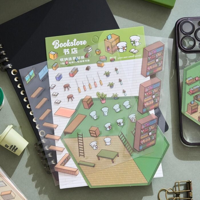 Qikawa DIY Miniature Sticker Scene - 图片 4