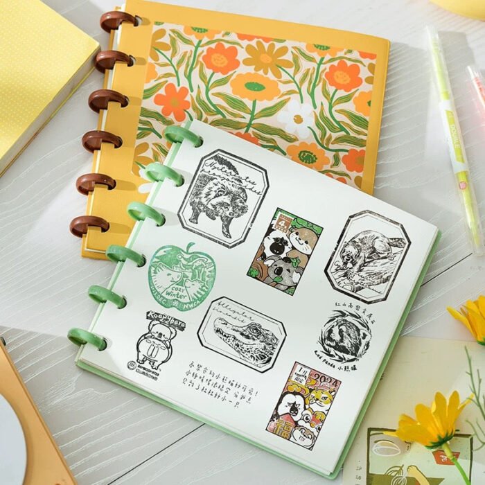 Qikawa Sticker Scene Storage Book - 图片 6