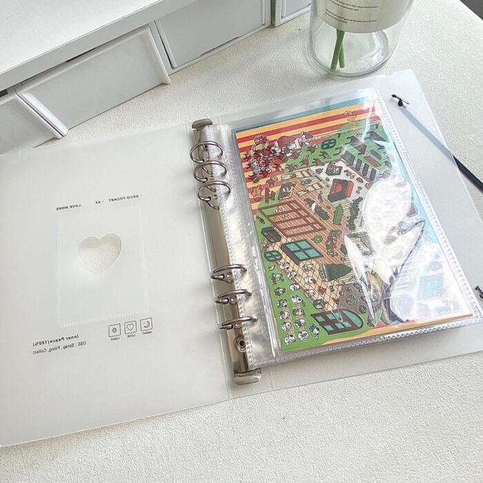 Qikawa A5 Sticker storage Album - 图片 2