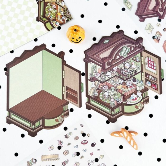 Qikawa DIY Make Miniature Sticker Scene - 图片 7