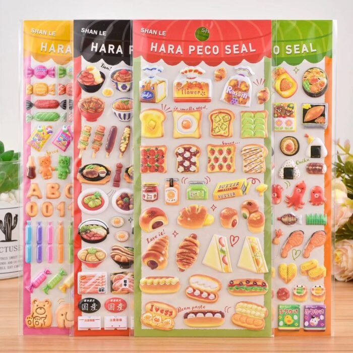 Qikawa DIY 3D Puffy Stickers