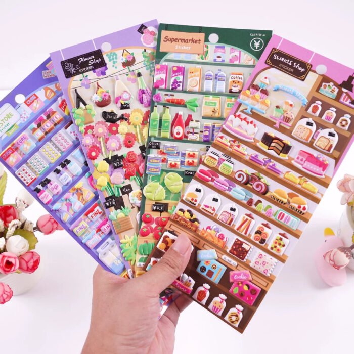 Qikawa DIY 3D Puffy Stickers - 图片 4