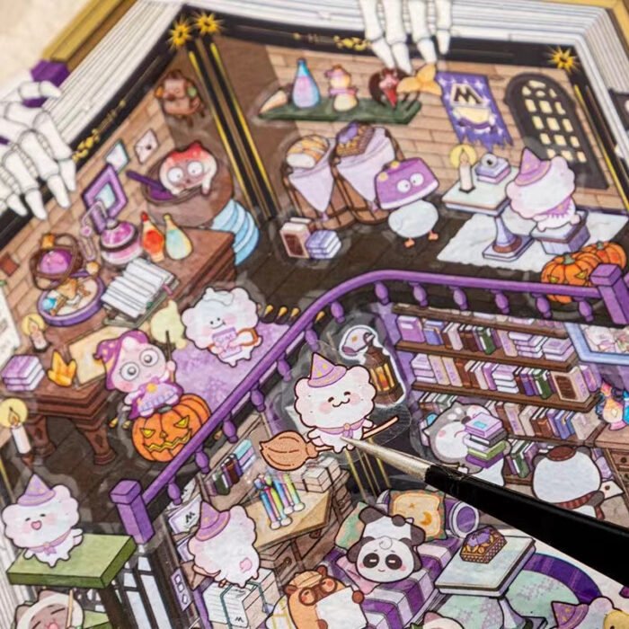 Qikawa DIY Make Miniature Sticker Scene - 图片 2