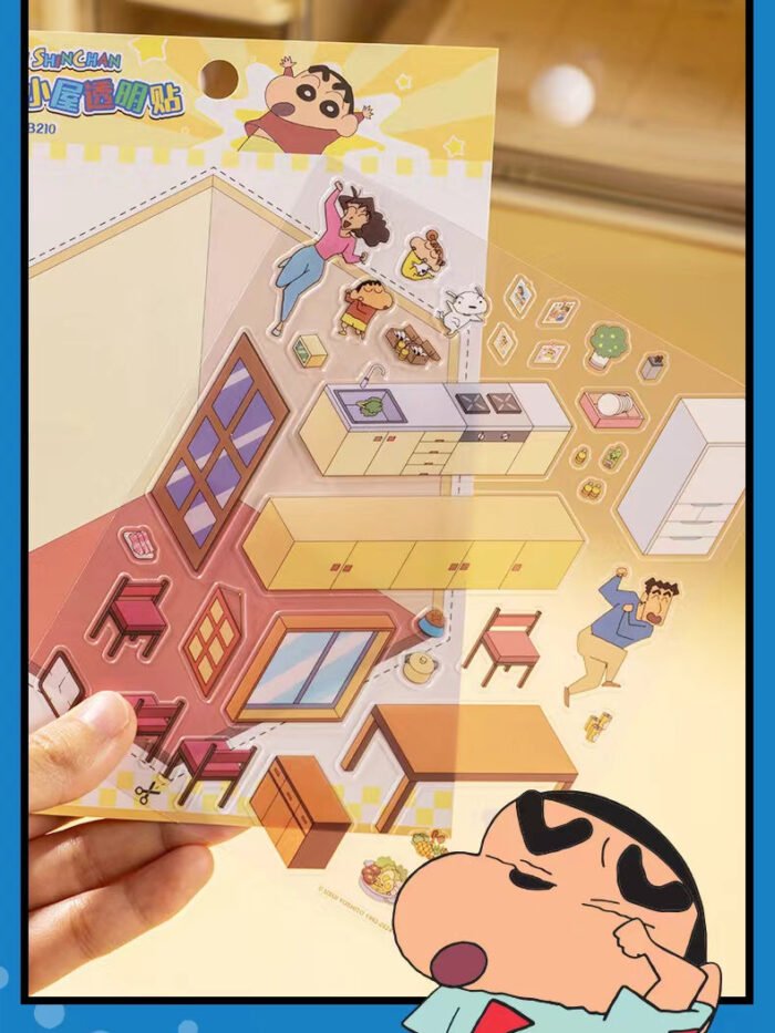 Qikawa DIY Japanese Anime 3D Sticker Scene - 图片 3