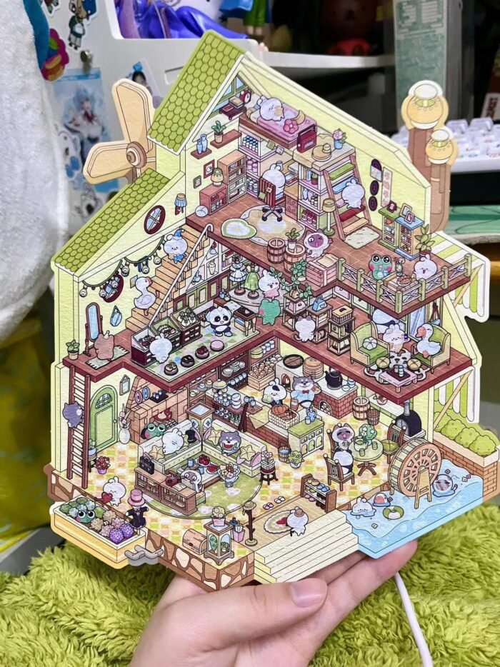 Qikawa 3D Big Magic Landscape Sticker Scene - 图片 3