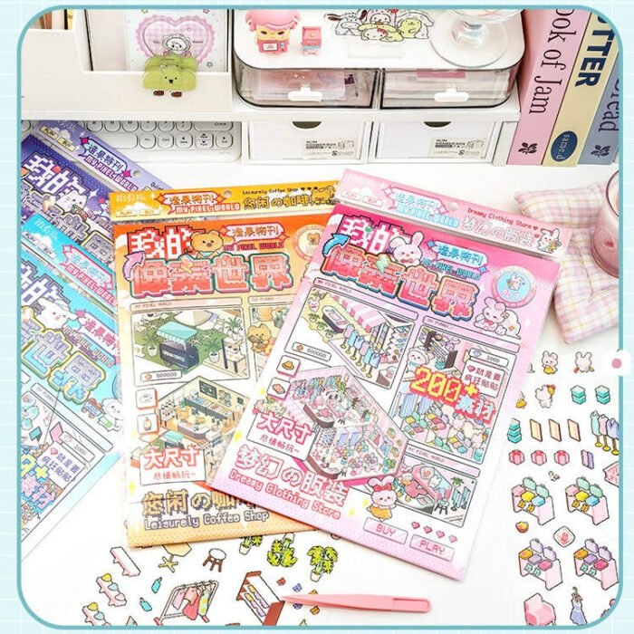 Qikawa DIY Transparent Scrapbooking Clipping Decal - 图片 5