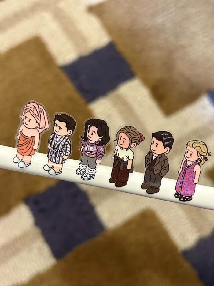 Friends Sticker Scene DIY Chandler's Living Room Monica’s Kitchen - 图片 5
