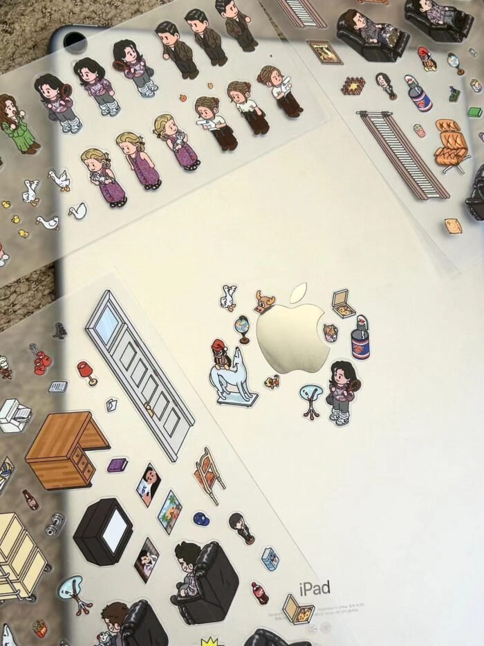Friends Sticker Scene DIY Chandler's Living Room Monica’s Kitchen - 图片 2