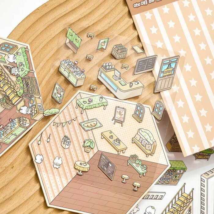 3D Landscape Stickers Scene - 图片 2