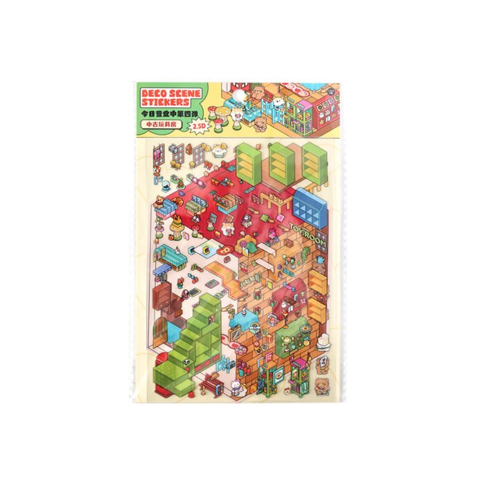 Miniature Landscape Sticker Scene Game - 图片 5