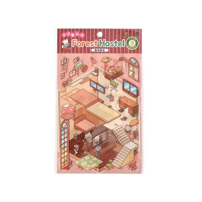 Qikawa DIY 3D Landscape Sticker Scene - 图片 5