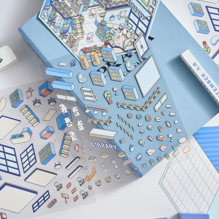 3D Landscape Stickers Scene - 图片 3